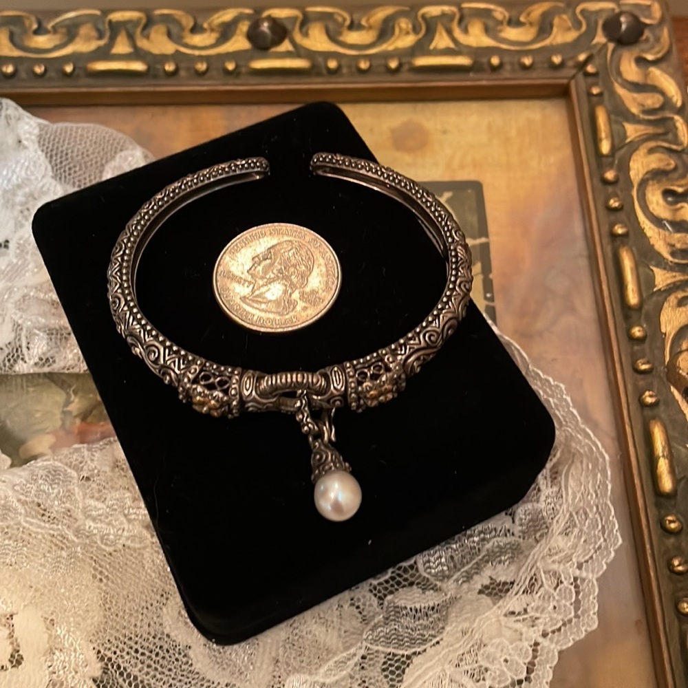 Barbara Bixby 18K Sterling Pearl Bracelet - Picture 3 of 7